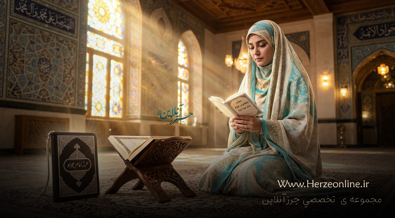 طریقه خواندن نماز حرز کبیر امام جواد