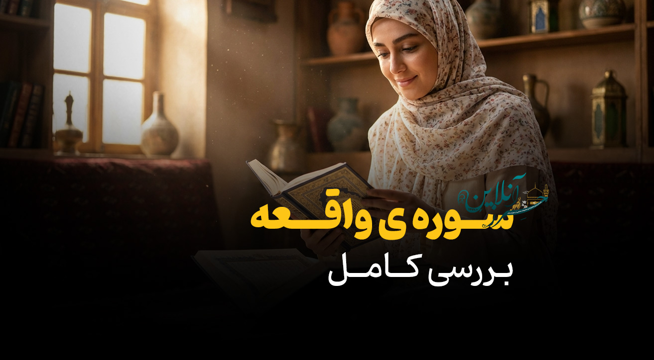 📜 سوره واقعه روی پوست آهو | کلید رزق و رفع فقر