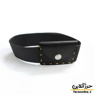 بازوبند حرز امام جواد (ع) | چرم مصنوعی طرح توکان دستدوز